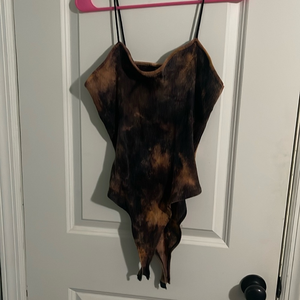 Shein Acid Wash Bodysuit